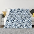 thumbnail image 1 of Naloa Seaside Primary Color Flannel Blankets - Thick and Warm Blanket for Winter, Soft Fuzzy Plush King Blanket for All Seasons40"x30", 1 of 6
