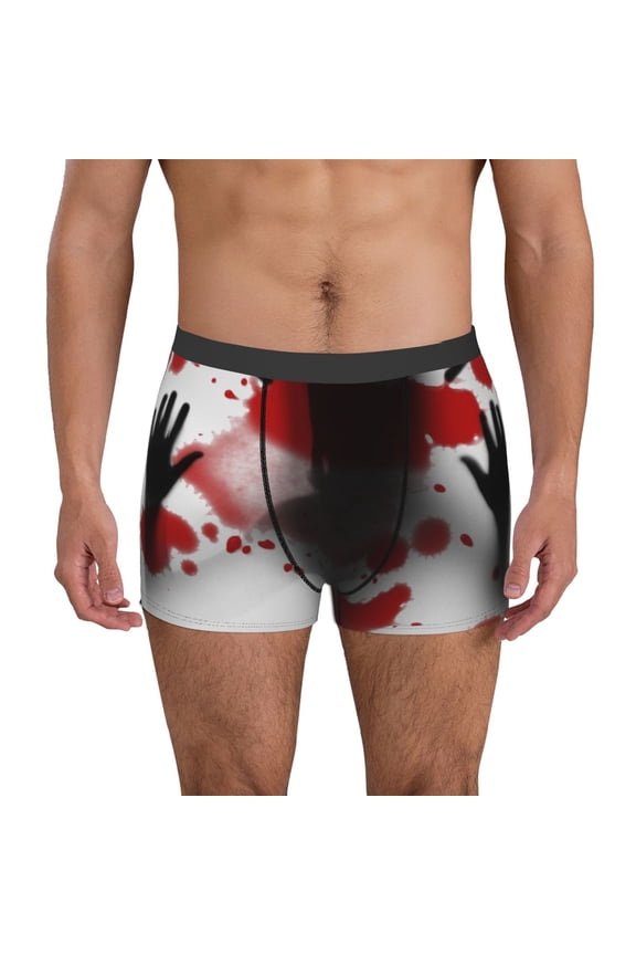Shadows Behind Mens Underwear - Boxers for Men, Mens Boxer Briefs, Classic Briefs for Men-Small