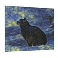 thumbnail image 1 of Naloa Shambhala Cat In Van Gogh Impressionist Print Canvas Bathroom Wall Art,Bathroom Wall Art Decoration, Canvas Poster Prints,Decorative Paintings for Living Room, Bathroom, Kids Room, 1 of 6