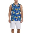 thumbnail image 1 of Naloa Sharks Skateboarding With Palm Basketball Jersey Reversible Men's Mesh Athletic Sports Shirts Training Practice S-4XL4X-Large, 1 of 6