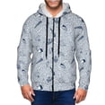 thumbnail image 1 of Naloa Shells And Sand Men’s Hoodies, Zip up Hoodie, Sweatshirts,Hoodies for Men Sizes S-3XL-3X-Large, 1 of 5