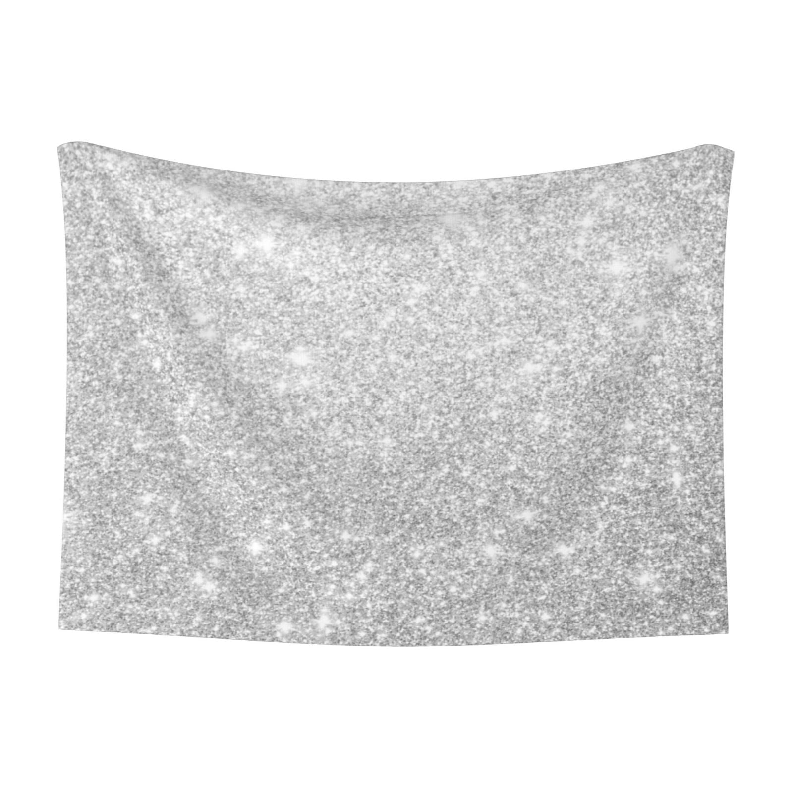 Naloa Silver Glitter Dog Blanket, 3 Sizes Cat Blanket for Indoor Cats Large Medium Small Dog Gifts-