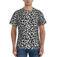 thumbnail image 1 of Naloa Similar To Leopard Print Men's T-Shirt Sport T-shirt Men's Basic Tee Casual Men's Shirt, Round Neck, Short Sleeves - X-Large, 1 of 5