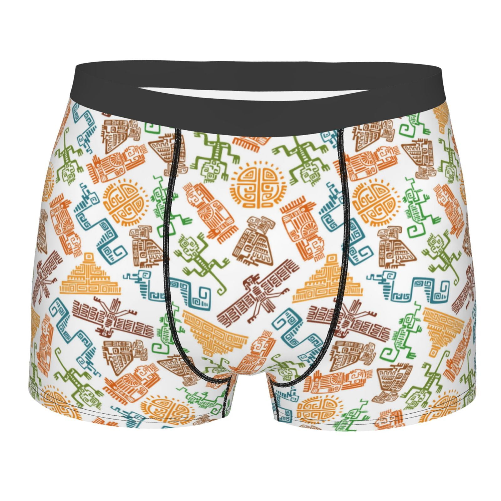 Naloa Simple Drawing Print Mens Underwear - Boxers for Men, Classic ...