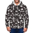 thumbnail image 1 of Naloa Skeleton Men’s Hoodies, Zip up Hoodie, Sweatshirts,Hoodies for Men Sizes S-3XL-X-Large, 1 of 5
