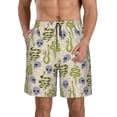 thumbnail image 1 of Naloa Skull Snake Men's Beach Shorts, Surfing shorts, Swim trunks, Quick Dry Swim Trunks for Surfing Beach Fun - Medium, 1 of 9