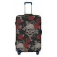 thumbnail image 1 of Naloa Skull and Red Roses Elastic Suitcase Protector, Travel Suitcase Protector Cover Fits 18-32in Suitcase - Small, 1 of 9