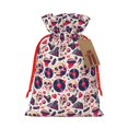 thumbnail image 1 of Naloa Skull lips record Guitar Drawstring Christmas Bags, 3D Xmas Gift Bags, Christmas Wrapping Bags, Xmas Goodie Bags, Treat Pouch Bags, Party Favor Bags-Medium, 1 of 9