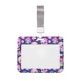 thumbnail image 1 of Naloa Skull rainbow mushroom colorful Card Badge Holder Work Badge Sleeve for Office, School, Factory, ID Credit Cards, Driver Licenses and Passes, 1 of 7