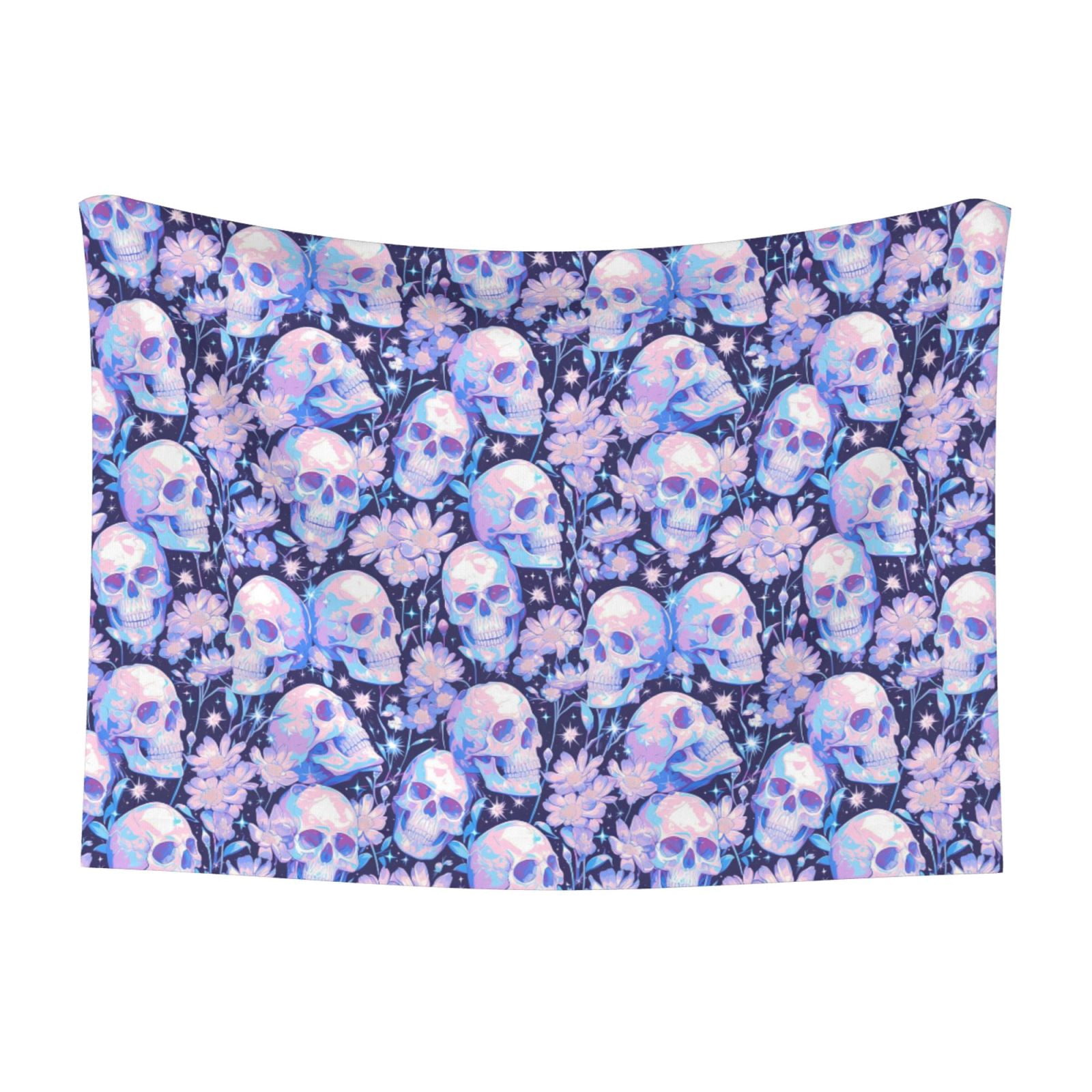 Naloa Skull star crystal Dog Blanket, 3 Sizes Cat Blanket for Indoor Cats Large Medium Small Dog Gifts-Large