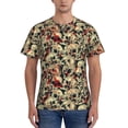 thumbnail image 1 of Naloa Skulls1 Men's T-Shirt Sport T-shirt Men's Basic Tee Casual Men's Shirt, Round Neck, Short Sleeves - Large, 1 of 5