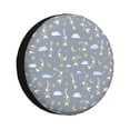 thumbnail image 1 of Naloa Sleep Rabbit PVC Leather Spare Tire Wheel Cover for Car Truck SUV Camper Trailer Universal Fit many size14 inch, 1 of 6