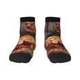 thumbnail image 1 of Naloa Sleeping Cat Flowers Ankle Socks for Women Non Slip Socks No Show Socks Classic Low Cut Casual Socks Casual Socks, 1 of 7