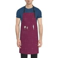 thumbnail image 1 of Naloa Small Stars Apron Kitchen Aprons with Pockets for Women Men Chef, 1 of 8