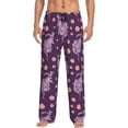 thumbnail image 1 of Naloa Snake And Flower Pajama Pants Men, PJ Bottoms, Sleep & Lounge Pants-XX-Large, 1 of 6