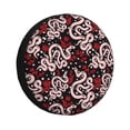 thumbnail image 1 of Naloa Snake And Rose PVC Leather Spare Tire Wheel Cover for Car Truck SUV Camper Trailer Universal Fit many size17 inch, 1 of 6