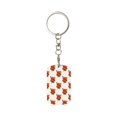 thumbnail image 1 of Naloa Snake Around Heart Print Keyfob with Split Key Ring and Print Labels, Key Labels Key Chain Tags, Luggage Tags, Car Key Chain Ring Keyfob Gift, 1 of 7