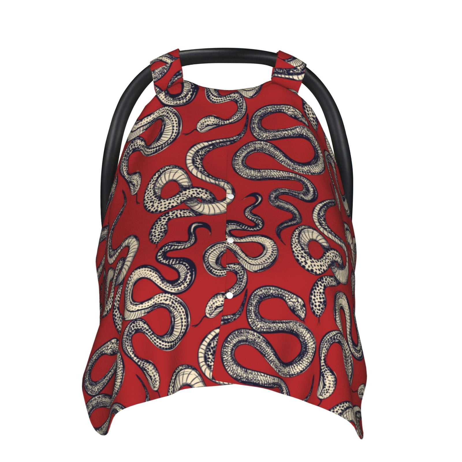 Naloa Snake Baby Car Seat Cover, Breathable Baby Carrier Cover, Multiuse Baby Carrier Cover & Nursing Breastfeeding Cover