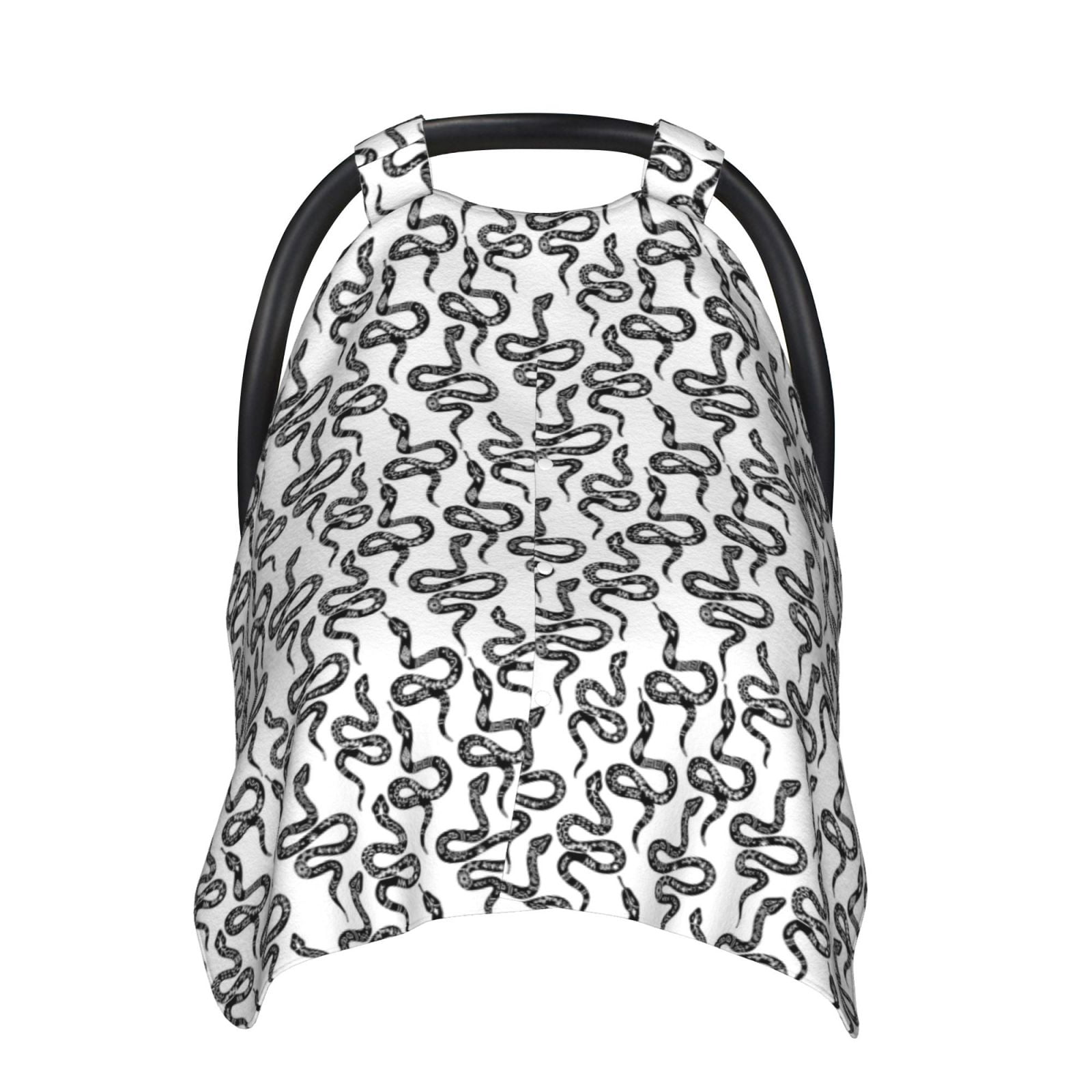 Naloa Snake Baby Car Seat Cover, Breathable Baby Carrier Cover, Multiuse Baby Carrier Cover & Nursing Breastfeeding Cover