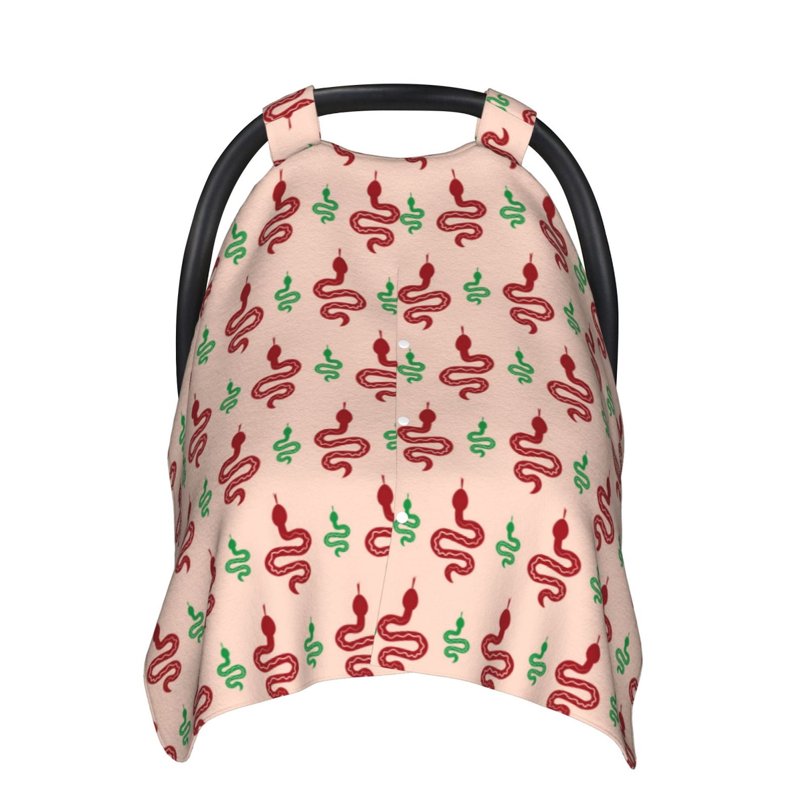 Naloa Snake Baby Car Seat Cover, Breathable Baby Carrier Cover, Multiuse Baby Carrier Cover & Nursing Breastfeeding Cover