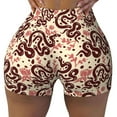 thumbnail image 1 of Naloa Snake Biker Shorts for Women Seamless Scrunch Short Women’s Yoga Shorts for Gym Running Sport Shorts - Medium, 1 of 9