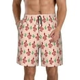 thumbnail image 1 of Naloa Snake Men's Beach Shorts, Surfing shorts, Swim trunks, Quick Dry Swim Trunks for Surfing Beach Fun - Large, 1 of 9