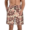 thumbnail image 1 of Naloa Snake Men's Beach Shorts, Surfing shorts, Swim trunks, Quick Dry Swim Trunks for Surfing Beach Fun - Small, 1 of 9