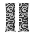thumbnail image 1 of Naloa Snake Super Soft 20x60 Body Pillow Case,Long Side Hidden Zipper（PILLOWS ARE NOT INCLUDED）, 1 of 6