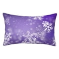 thumbnail image 1 of Naloa Snowflakes Pillow Covers, Throw Pillow Case Cushion Covers,Cushion for Bedroom,Couch,Home-20"x30", 1 of 6