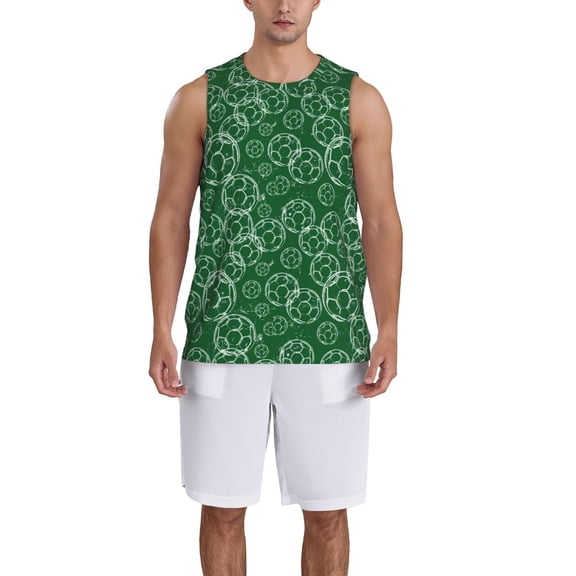 Naloa Soccer Basketball Jersey Reversible Men's Mesh Athletic Sports Shirts Training Practice S-4XLMedium