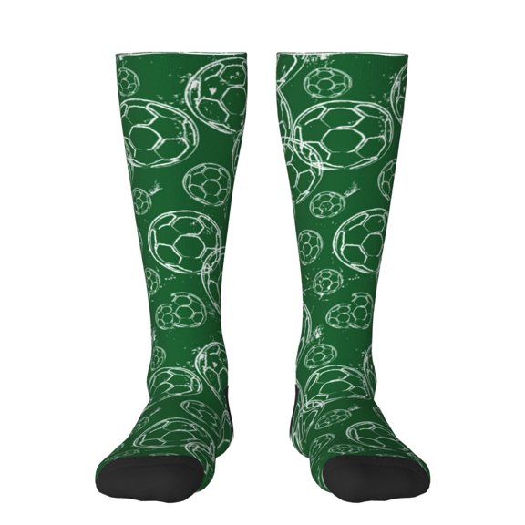 Naloa Soccer Thigh High Socks Extra Long Stretchy Sock Women Over Knee High Opaque Stocking Daily Wear