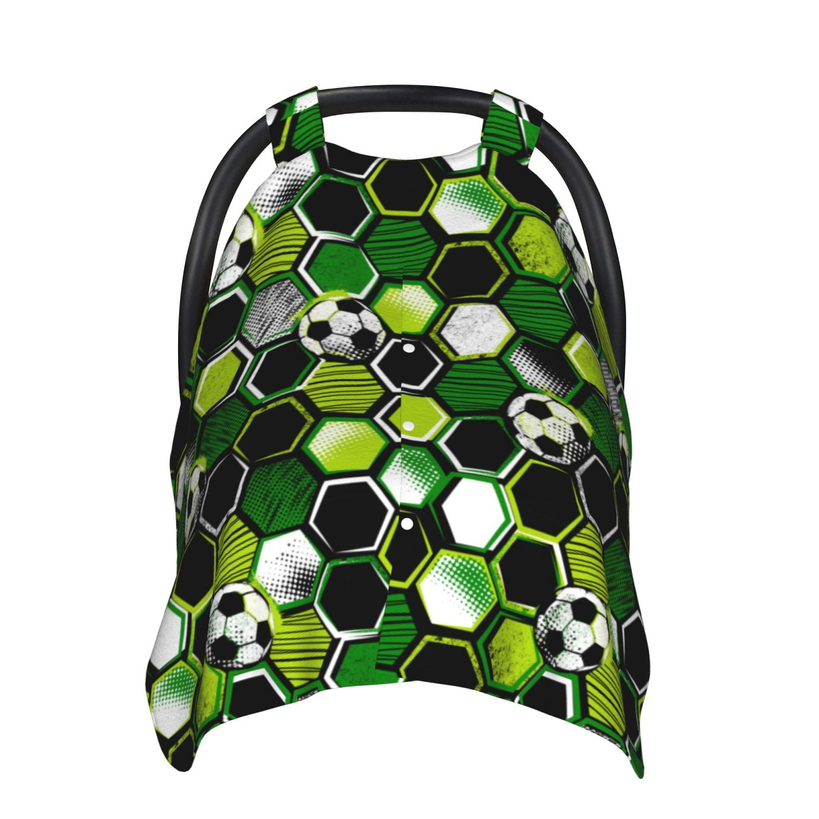 Naloa Soccer1 Baby Car Seat Cover, Breathable Baby Carrier Cover, Multiuse Baby Carrier Cover & Nursing Breastfeeding Cover