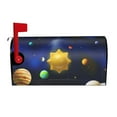 thumbnail image 1 of Naloa Solar System Mailbox Covers Magnetic Post Box Cover Post Letter Box Cover Garden Decor-25.5x21 in, 1 of 8