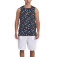 thumbnail image 1 of Naloa Spaceships And Stars In Outer Space Basketball Jersey Reversible Men's Mesh Athletic Sports Shirts Training Practice S-4XLMedium, 1 of 6