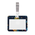 thumbnail image 1 of Naloa Spaceships and Stars Card Badge Holder Work Badge Sleeve for Office, School, Factory, ID Credit Cards, Driver Licenses and Passes, 1 of 7