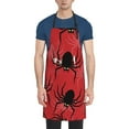 thumbnail image 1 of Naloa Spider Apron Kitchen Aprons with Pockets for Women Men Chef, 1 of 8