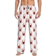 thumbnail image 1 of Naloa Spiders Insects Pajama Pants Men, PJ Bottoms, Sleep & Lounge Pants-Small, 1 of 6