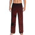 thumbnail image 1 of Naloa Spiders On A Web Pajama Pants Men, PJ Bottoms, Sleep & Lounge Pants-Medium, 1 of 6