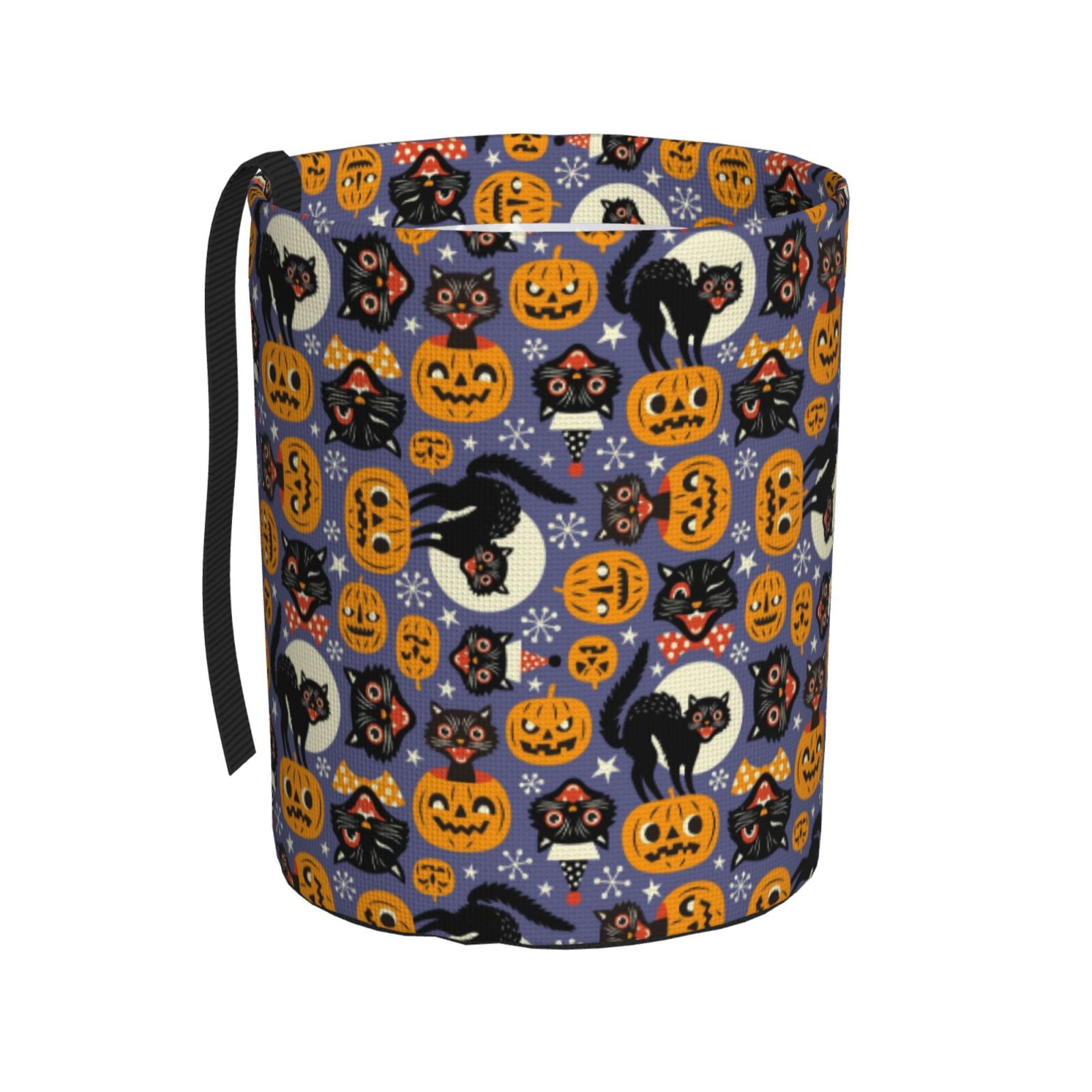 Naloa Spooky Cats And Halloween Pumpkins Car Trash Can Garbage Car ...