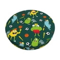 thumbnail image 1 of Naloa Sport Monster Round Bar Stool Cushion Cover 12-14 inch, Fits Kitchen, Office, Restaurant Chairs - 12 inch, 1 of 7