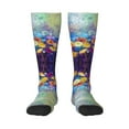 thumbnail image 1 of Naloa Spring Flower Seasonal Thigh High Socks Extra Long Stretchy Sock Women Over Knee High Opaque Stocking Daily Wear, 1 of 6