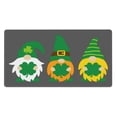 thumbnail image 1 of Naloa Spring St Patrick’S Day Irish Gnomes Gaming Mouse Pad Large Mouse Mat Long Extended Desk Pad Non-Slip Rubber Mice Pads Stitched Edges Thin Pad (16x29.5 Inch), 1 of 8