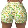 thumbnail image 1 of Naloa St Patrick's Day1 Biker Shorts for Women Seamless Scrunch Short Women’s Yoga Shorts for Gym Running Sport Shorts - Large, 1 of 9