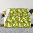 thumbnail image 1 of Naloa St. Patrick's Day3 Flannel Blankets - Thick and Warm Blanket for Winter, Soft Fuzzy Plush King Blanket for All Seasons50"x40", 1 of 6