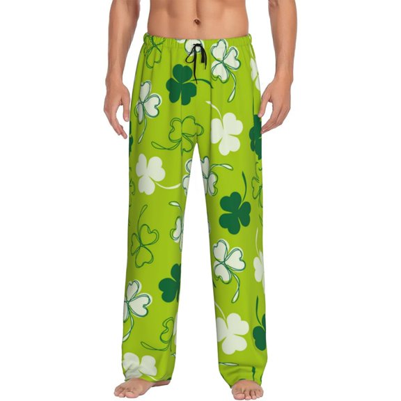 Naloa St Patrick's Day7 Pajama Pants Men, PJ Bottoms, Sleep & Lounge Pants-X-Large