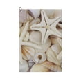 thumbnail image 1 of Naloa Starfishes On Seashells Golf Towel Golf Gift for Men and Women Golf Towel with Carabiner Clip to Quickly Remove Mud, Dirt and Sweat, 1 of 8