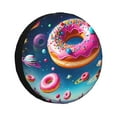 thumbnail image 1 of Naloa Starry Sky Colorful Donut PVC Leather Spare Tire Wheel Cover for Car Truck SUV Camper Trailer Universal Fit many size14 inch, 1 of 6