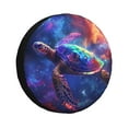 thumbnail image 1 of Naloa Starry Sky Turtle PVC Leather Spare Tire Wheel Cover for Car Truck SUV Camper Trailer Universal Fit many size16 inch, 1 of 6
