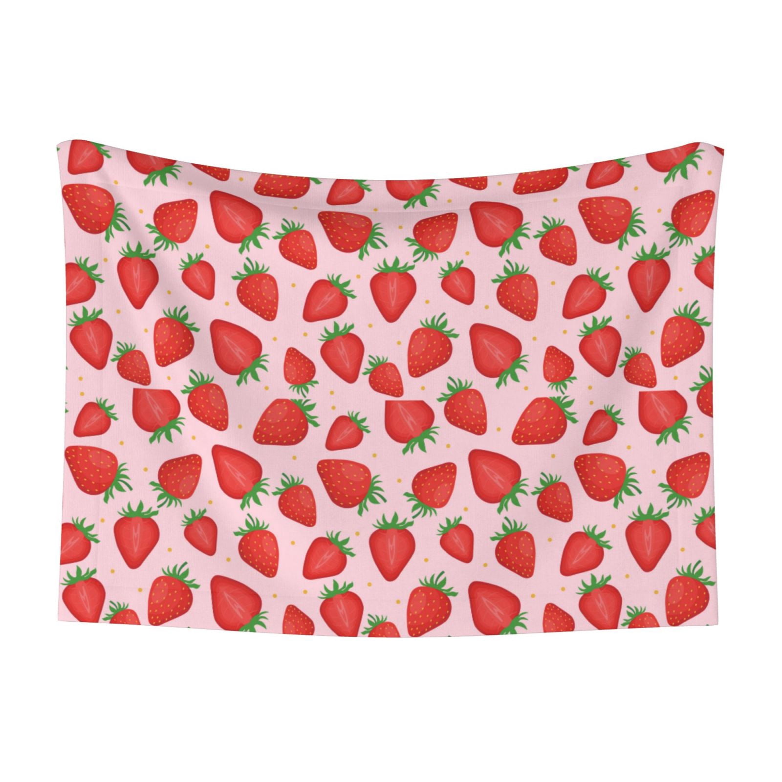 Naloa Strawberries Dog Blanket, 3 Sizes Cat Blanket for Indoor Cats Large Medium Small Dog Gifts-Large
