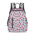 thumbnail image 1 of Naloa Strawberries Print Lightweight DayBackpack Suitable for school, work, shopping, travel, etc., 1 of 5